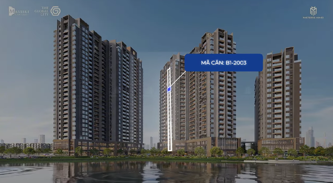 CHỈ CĂN B1-20-03 MASTERI COSMO CENTRAL NEXUS ZONE | BẤT ĐỘNG SẢN HOME PLUS